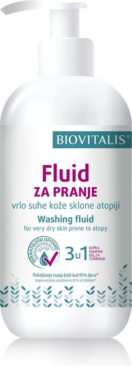 BIOVITALIS Wasvloeistof - ml - 100% bad - shampoo - douche gel - zeep - vrije basis voor de zeer droge huid, vatbaar voor atopie - Alles over gelnagels