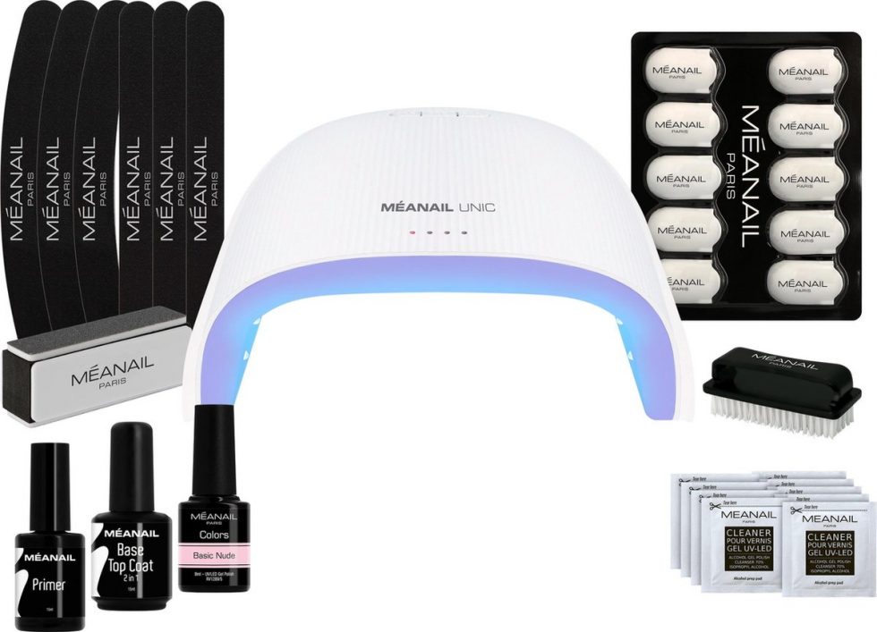 Gellak MEANAIL® Starterset UV/LED lamp 48W Gel nagellak Basic