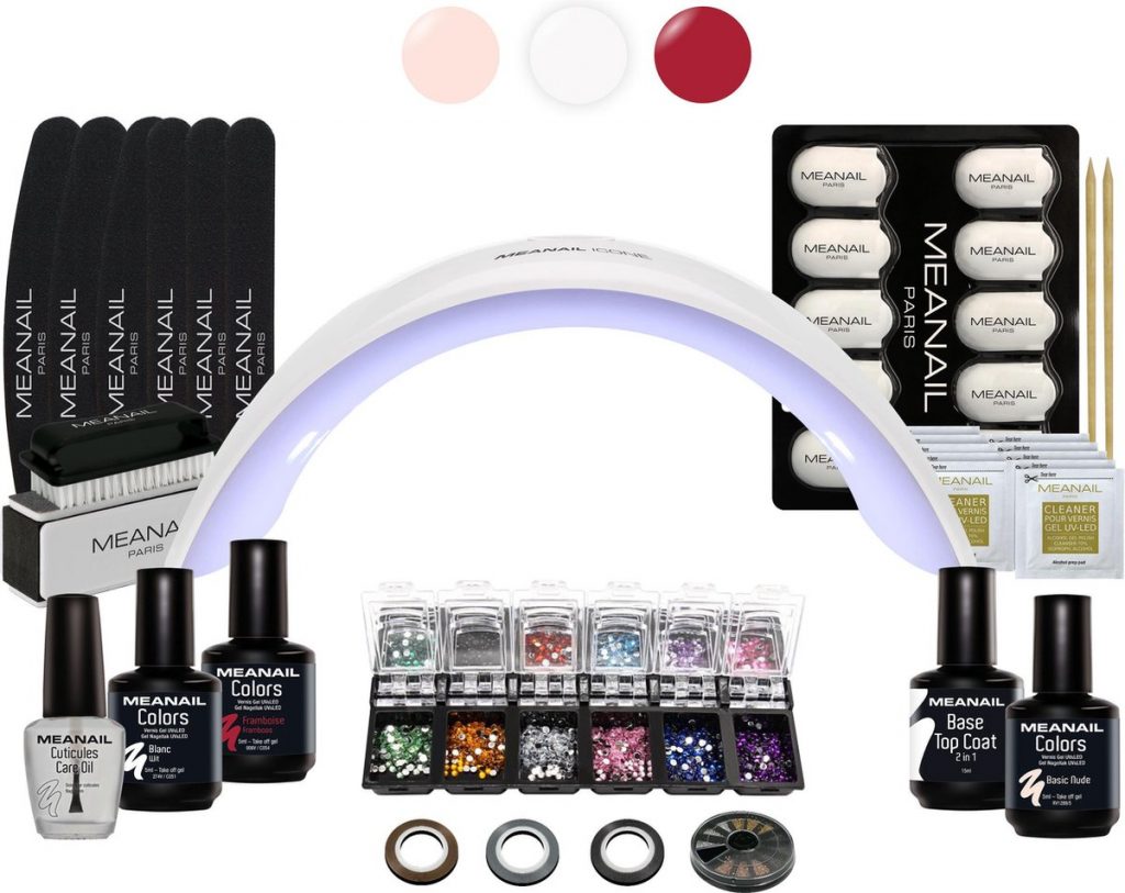 Gellak Starterspakket MEANAIL®DESIGN deluxe kit UV LED Lamp voor