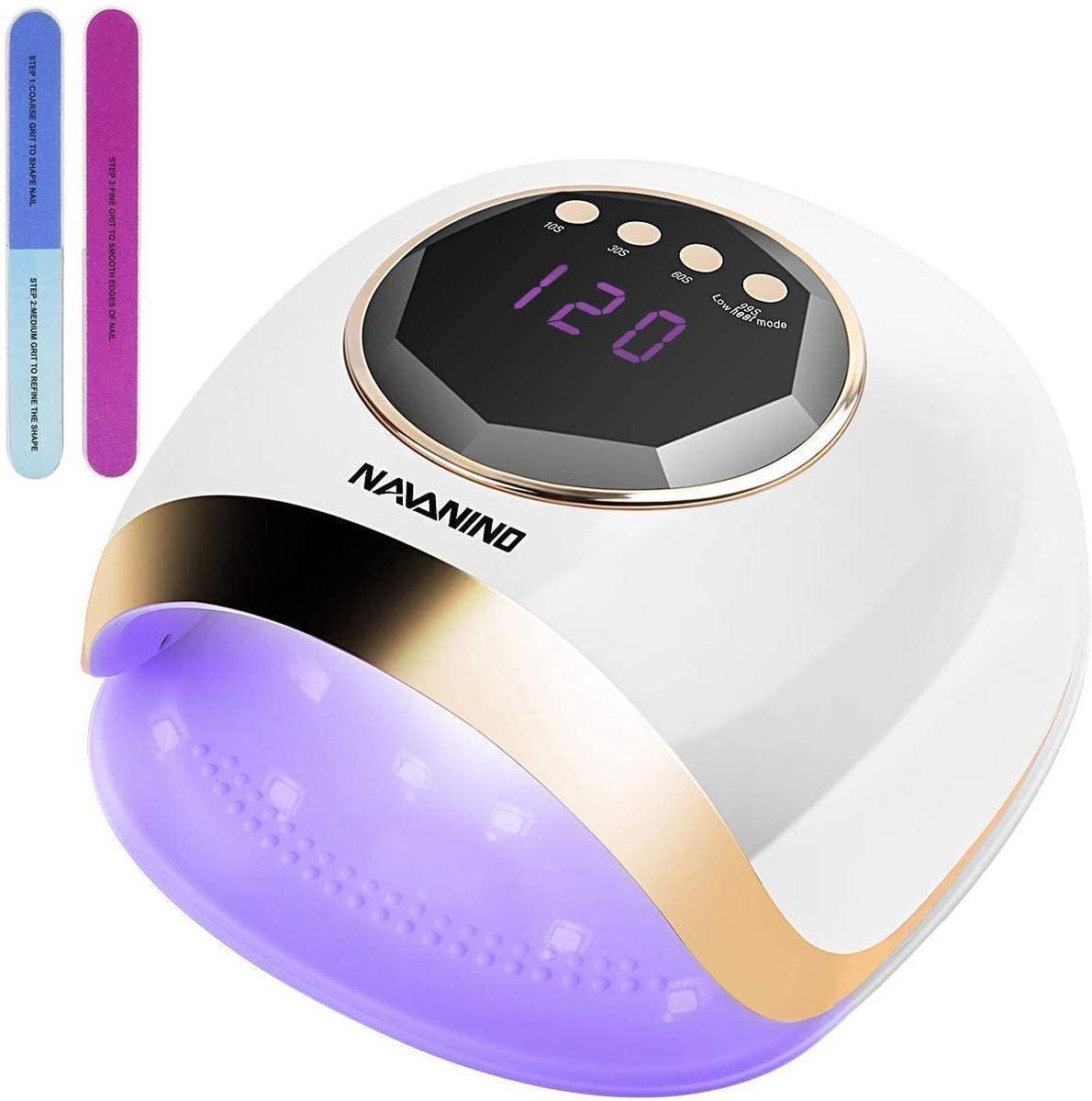 Navanino 40W nageldroger LED/UVlamp voor nagels Alles over gelnagels